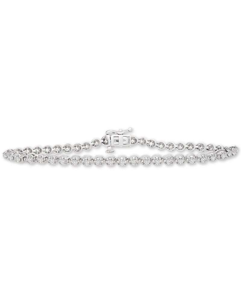 Diamond Tennis Bracelet ( ct. t.w.) 14k White Gold or Yellow Gold