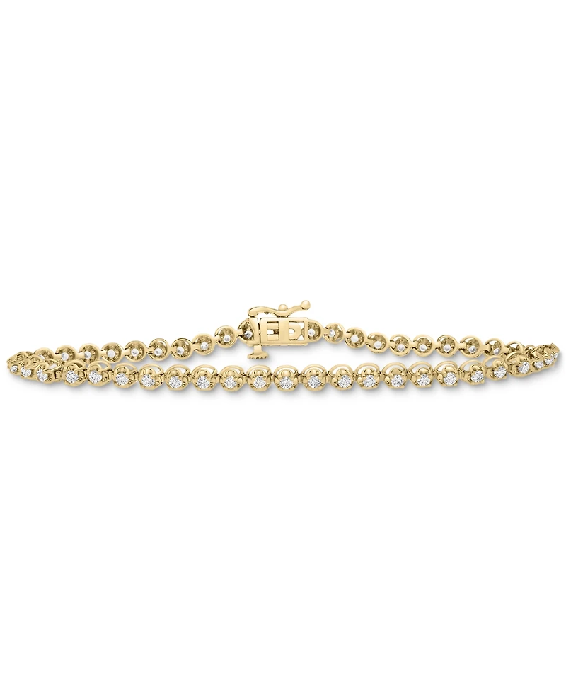 Diamond Tennis Bracelet ( ct. t.w.) 14k White Gold or Yellow Gold