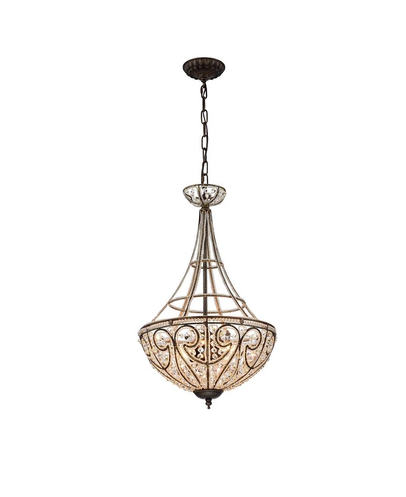 Home Accessories Gaspard 15" 4-Light Indoor Pendant Lamp with Light Kit