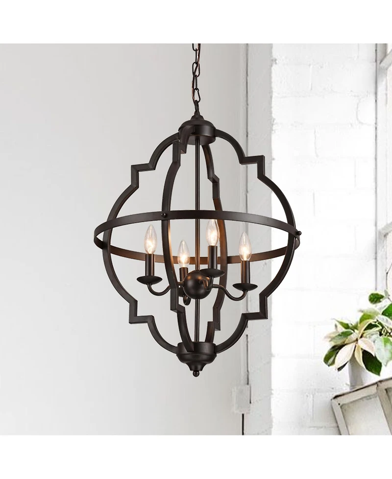 Home Accessories Octavia 20" 4-Light Indoor Pendant Lamp with Light Kit