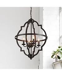 Home Accessories Octavia 20" 4-Light Indoor Pendant Lamp with Light Kit
