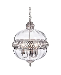 Home Accessories Permin 16" 3-Light Indoor Pendant Lamp with Light Kit