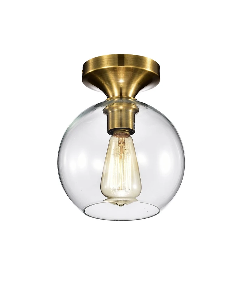 Home Accessories Gorden 7.9" 1-Light Indoor Flush Mount Chandelier with Light Kit