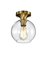 Home Accessories Gorden 7.9" 1-Light Indoor Flush Mount Chandelier with Light Kit
