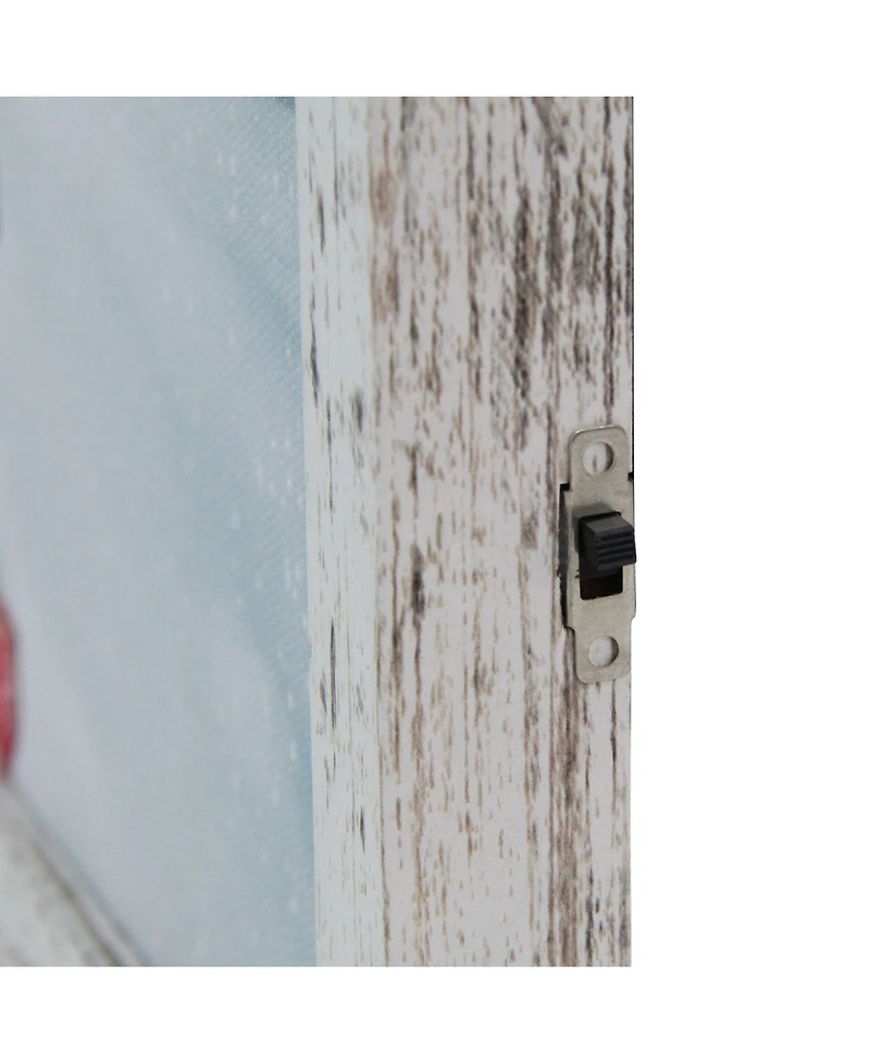 Northlight Distressed Frame Vintage-Like Vw Car Led Lighted Christmas Canvas