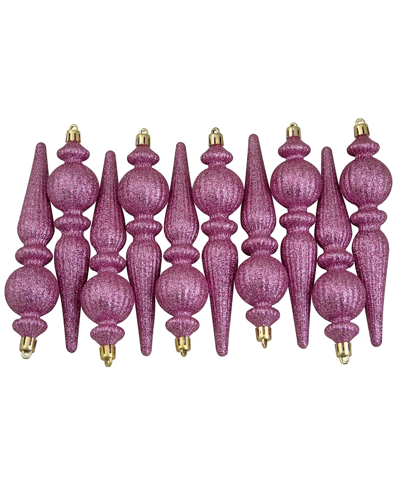 Northlight 75 Count and Shatterproof 3-Finish Christmas Ball Ornaments