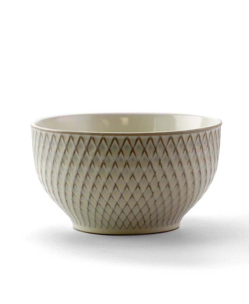 Elama Round 16 Pc. Dinnerware Set, Service for 4