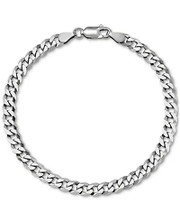 Giani Bernini Curb Link Chain Bracelet (5mm) in 18k Gold-Plated Sterling Silver or Sterling Silver, Created for Macy's