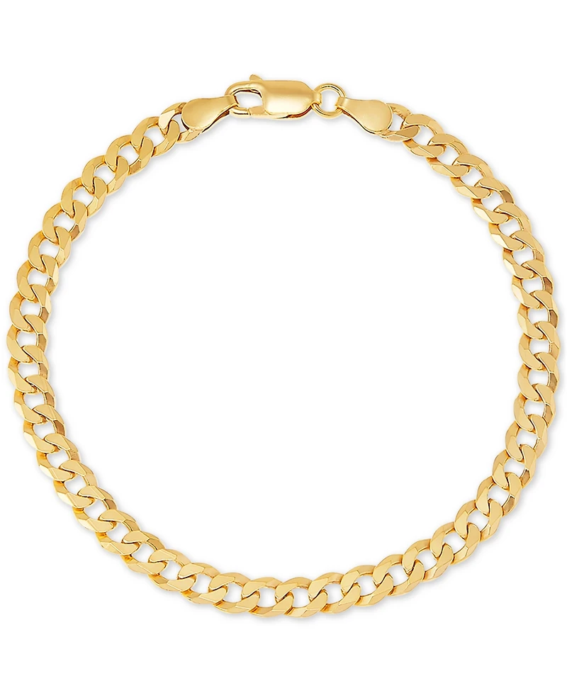 Giani Bernini Curb Link Chain Bracelet (5mm) in 18k Gold-Plated Sterling Silver or Sterling Silver, Created for Macy's
