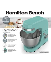 Hamilton Beach 7-Speed 4 Quart Stand Mixer, 300 Watts