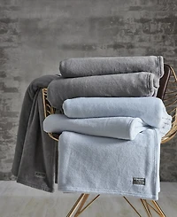 Kenneth Cole Reaction Solid Ultra Soft Plush Blanket