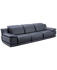 Daisley -Pc. Leather Sofa with 2 Power Recliners