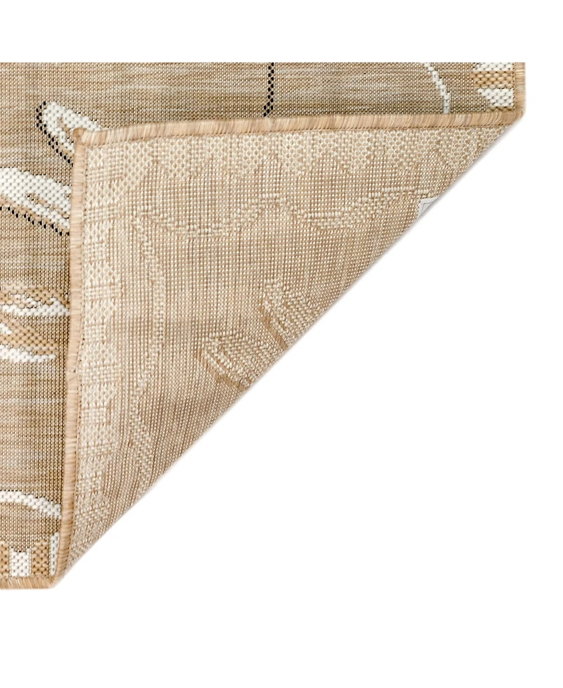 Liora Manne' Carmel Dragonfly 6'6" x 9'4" Outdoor Area Rug