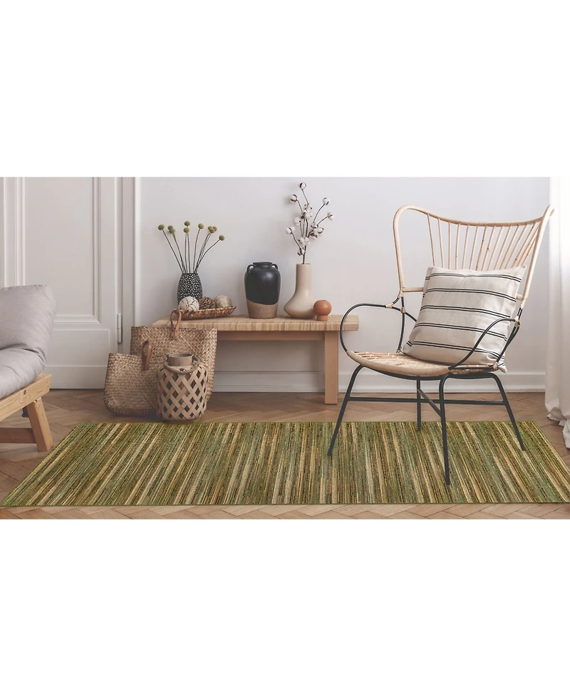 Liora Manne Marina Stripes 4'10" x 7'6" Area Rug