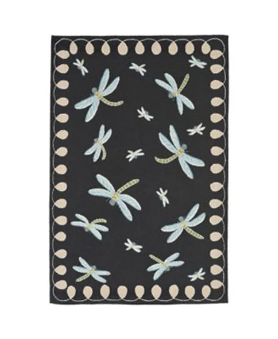 Liora Manne Frontporch Dragonfly Area Rug