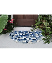 Liora Manne' Frontporch Mum 2'6" x 4' Outdoor Area Rug