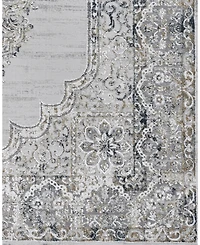 Closeout! Km Home Abbey KL32 Ivory 2'6" x 4' Runner Rug