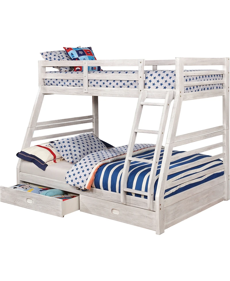 Laudrie Twin Over Full Bunk Bed