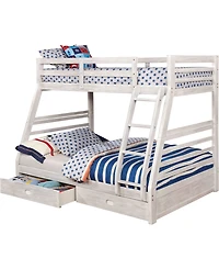 Laudrie Twin Over Full Bunk Bed