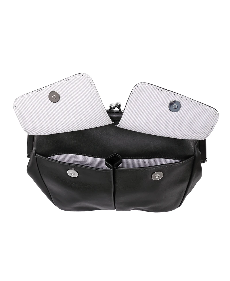 Old Trend Women's Genuine Leather Pac Shell Crossbody