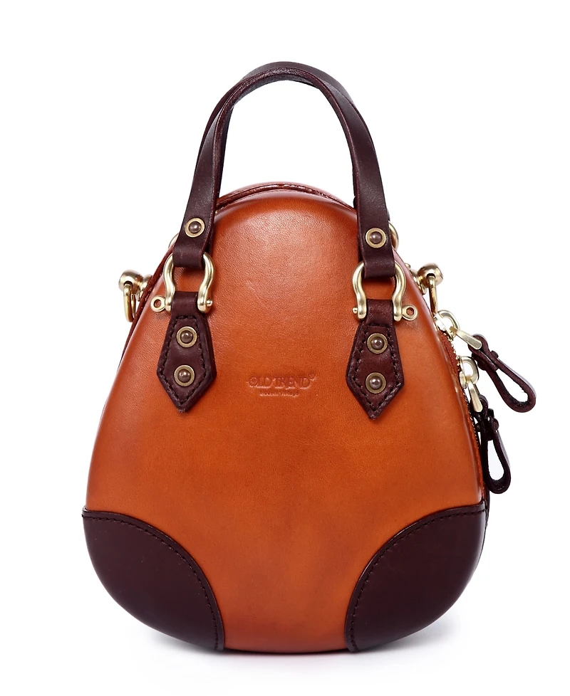 Old Trend Women's Genuine Leather Fairy Lantern Mini Satchel