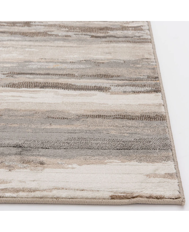 Closeout! Portland Textiles Adorn Maris Gray 7'10" x 9'10" Area Rug