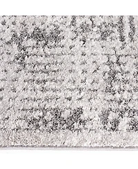 Closeout! Portland Textiles Urban Exposure Mondamin Silver 7'10" x 9'10" Area Rug