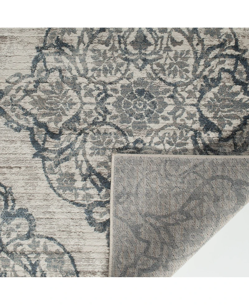 Closeout! Portland Textiles Corfu Benedetta Bone 7'10" x 9'10" Area Rug