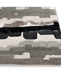 Closeout! Portland Textiles Genova Erasto Gray 7'10" x 7'10" Round Rug