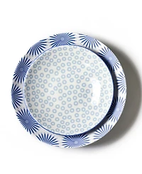 Coton Colors Iris Mix Pasta Bowls, Set of 2