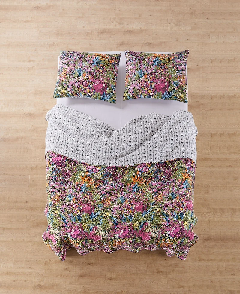 Levtex Basel 3-Pc. Quilt Set, King