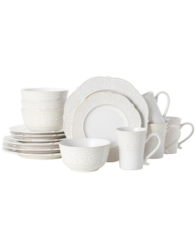 Pfaltzgraff Abby 16 Pc. Dinnerware Set, Service for 4