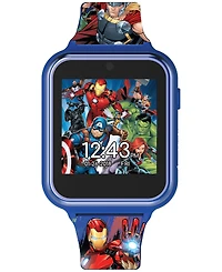 Accutime Kid's Avengers Silicone Strap Touchscreen Smart Watch 46x41mm