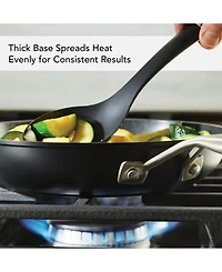 KitchenAid Hard-Anodized Induction Frying Pan with Lid, 10", Matte Black