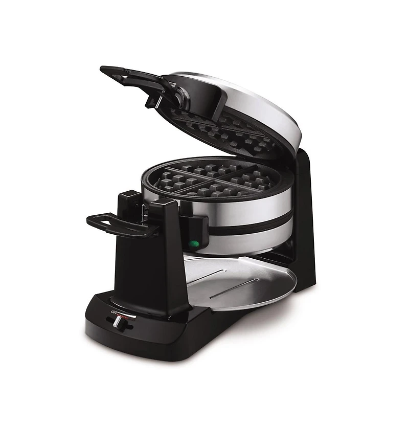 Cuisinart Waf-F40NAS Nonstick Double Flip Belgian Waffle Maker