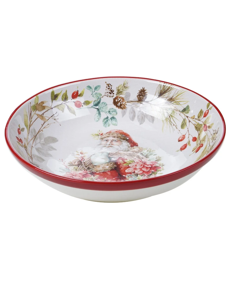 Certified International Christmas Story Serving Bowl