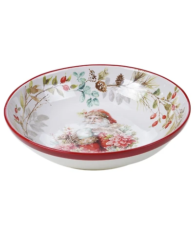 Certified International Christmas Story Serving Bowl
