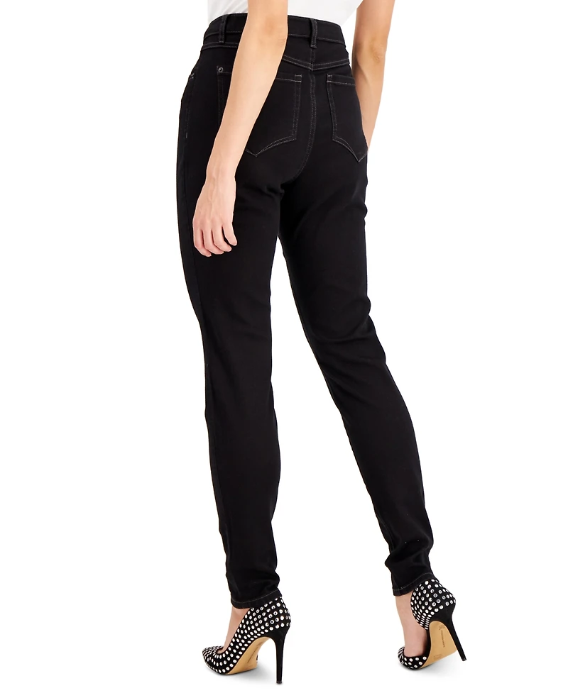 I.n.c. International Concepts Women's Curvy Mid Rise Skinny Jeans