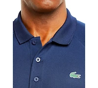 Lacoste Men's Breathable Run-Resistant Interlock Polo Shirt