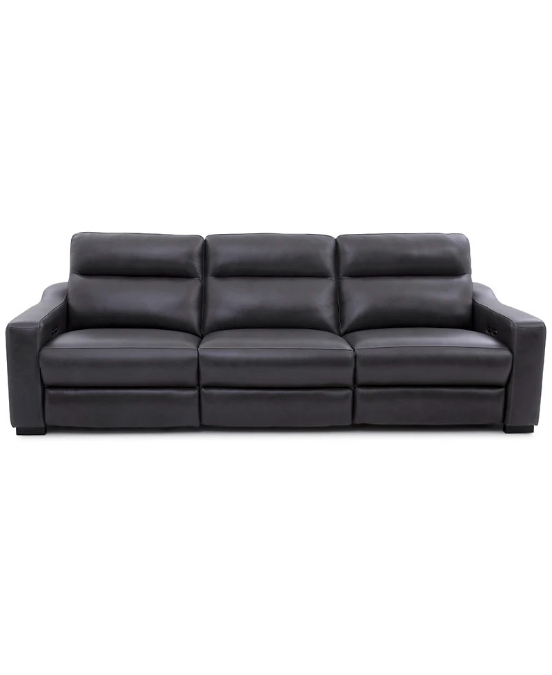 Gabrine -Pc. Leather Sofa with Power Recliners