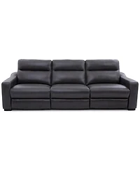 Gabrine -Pc. Leather Sofa with Power Recliners