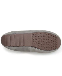 Fireside By Dearfoams Women's Victoria Genuine Shearling Moccasin Slipper