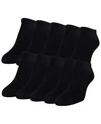 Gold Toe Women's 10-Pack Casual Cushion Heel And No-Show Socks