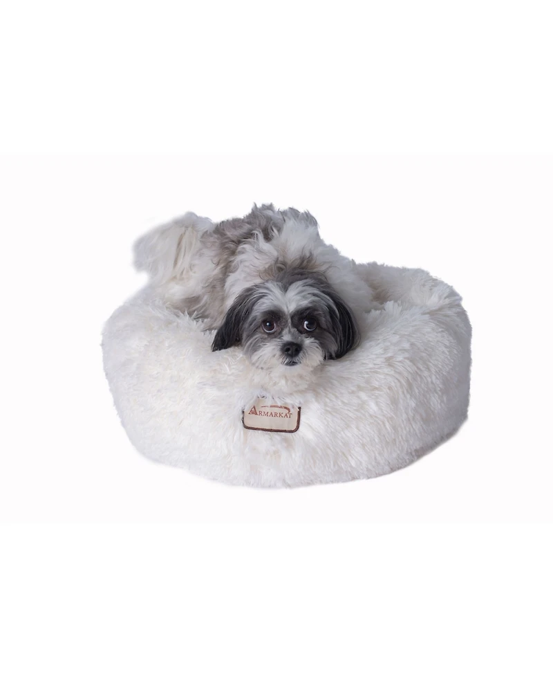 Armarkat Cuddler Bed C70NBS-s, Ultra Plush And Soft Warming Donut Pet Bed