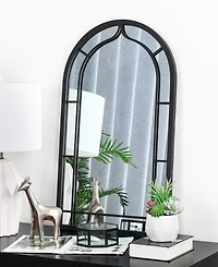 Glitzhome Oversized Arched Wall Mirror