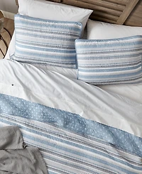 Nautica Jettison Cotton Reversible 3-Pc. Quilt Set, Full/Queen