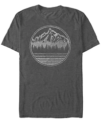 Fifth Sun Men's Generic Additude Outdoorsy Type Short Sleeve T-shirt