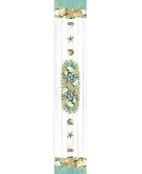 Laural Home Christmas By The Sea Table Runner