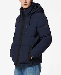 Marc New York Men's Hubble Crinkle Down Jacket