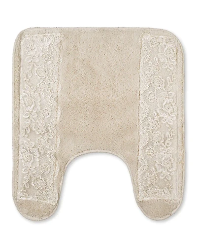 Popular Bath Rose Vine Bath Rug, Contour